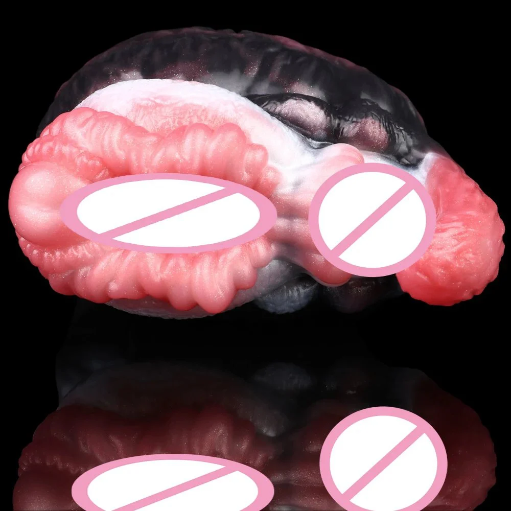 Creative Design Male Masturbator Fantasy Animal Theme with Realistic Double Channel for Male