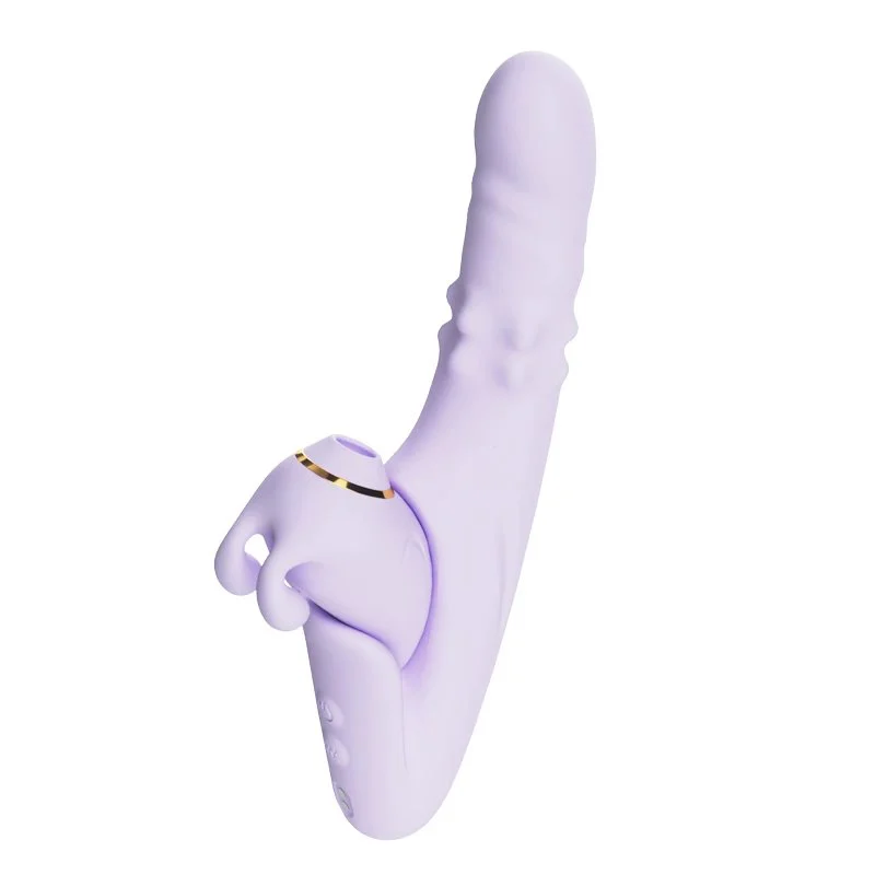 Auto Heating Thrusting Beaded Vibrator Pulsating Stimulator G-spot APP Control Sucking Clitoral Rabbit Vibrator for Women