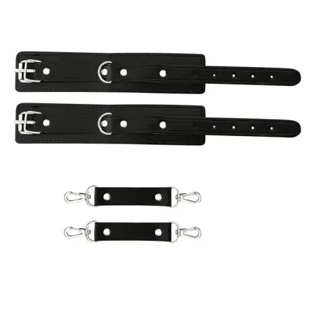 Sex Toys Handcuffs Erotic Bondage Accessories Bow Garter Belt Leather Bondage Harness Women