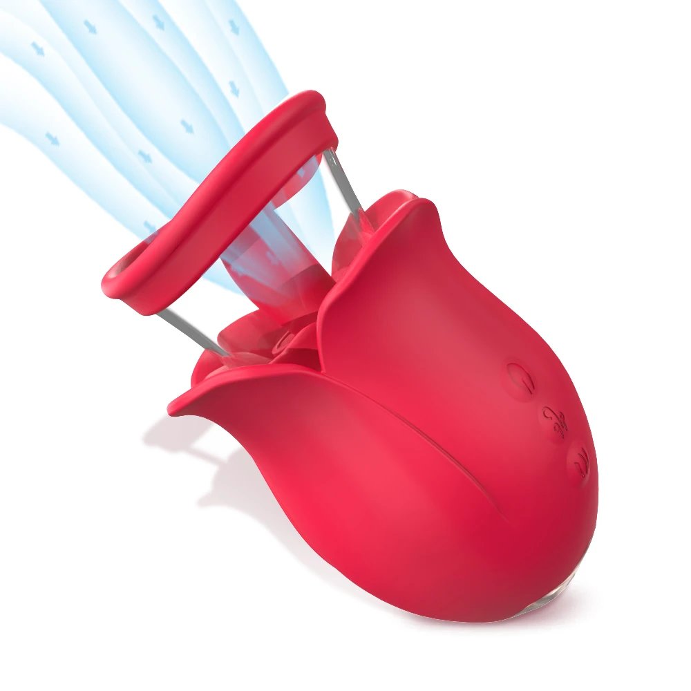 Women's G-Spot Clitoral Stimulator and Nipple Massager Rose Suction Vibrator for Masturbation Premium Product Category