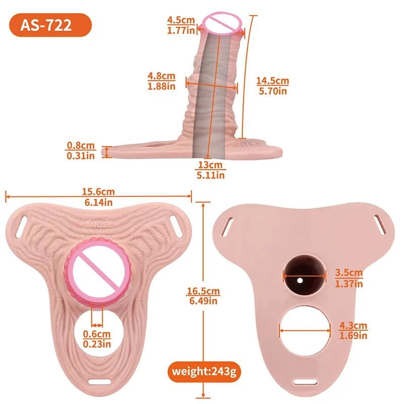 Male Penis Chastity Cages for 2 Types of Restraint Straps Suitable for Male Sex Toys