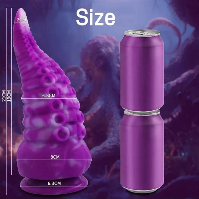 Fantasy Octopus Tentacle Adult Sex Toys Soft Silicone Monster Dildo for Women Hands Free Play