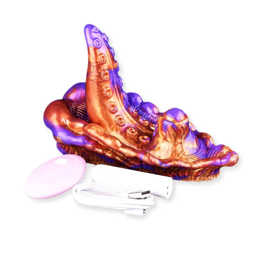 Vibrator Extra Clitoral Stimulation Masturbation Friction Foreplay Tease Toy Colorful Silicone Grinding Sex Toy