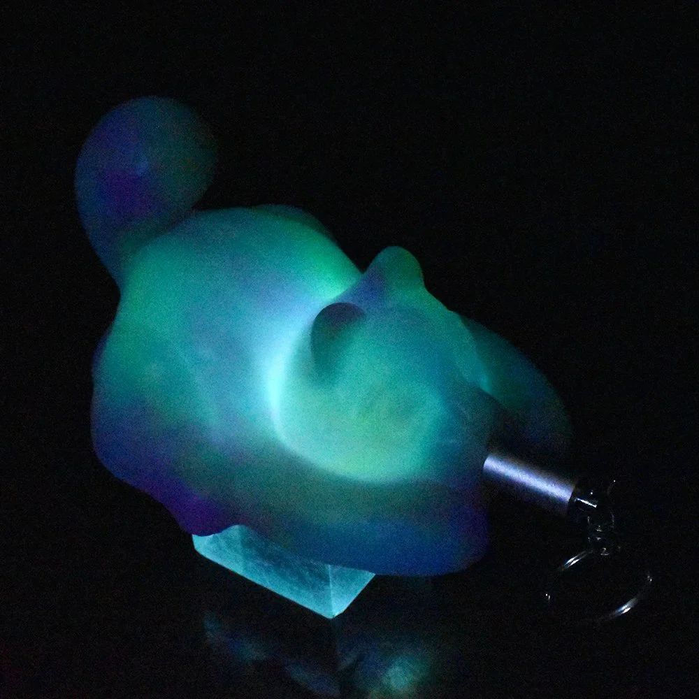Luminous Color Sex Grinder Female Mastubrated Light-up Stick Pendant Sex Toys Clitoris Stimulated for Woman Pleasuring