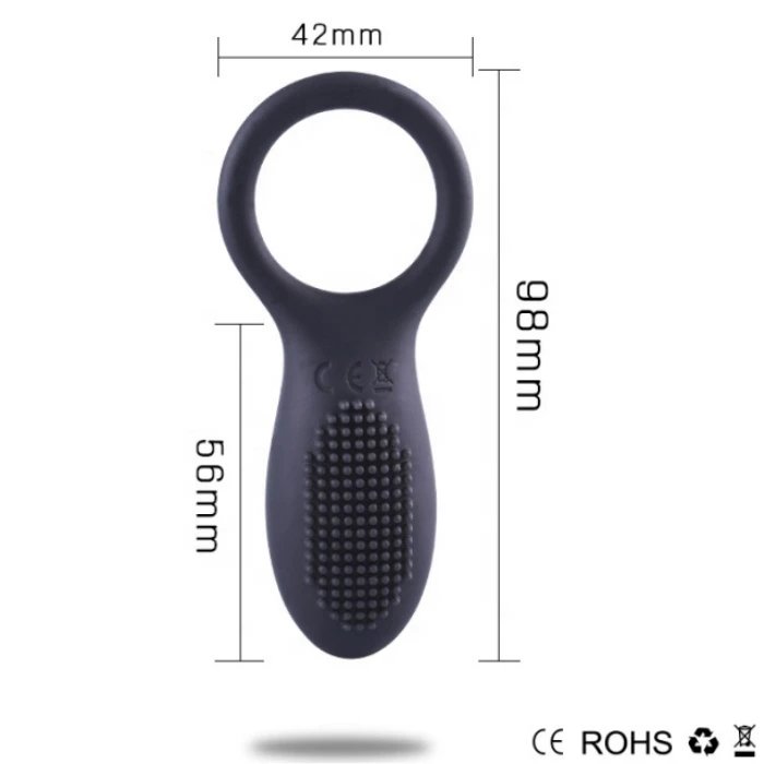 USB 10 Frequency Wireless Remote Control Silicone Vibrating Cock Ring Delay Ejaculation Sex Toys for Adult Men