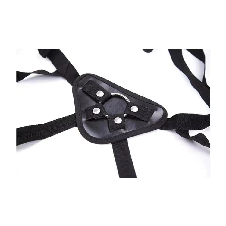 Dildo Holder Strapon Harness Panty Adjustable Leather Belt Strap on Pants for Lesbian Gays