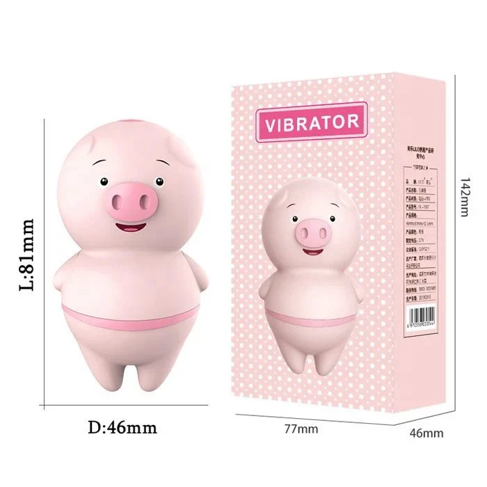USB-Powered Women's Sex Toys Licking Pig Tongue Vibrator for Clitoris Massage