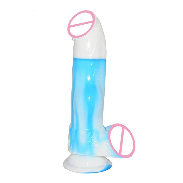 Dog Dildo Strapon Dildos Erotic Anal Dildo Animal Penis Lesbian Blue White Porcelain Animal Sex Toys for Woman
