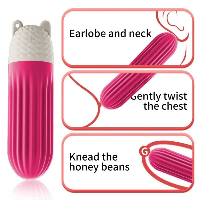 USB Rechargeable Mini Vibrator for Women 10 Frequency G-Spot Massage Small Bullet with Battery Vibrating Bullet