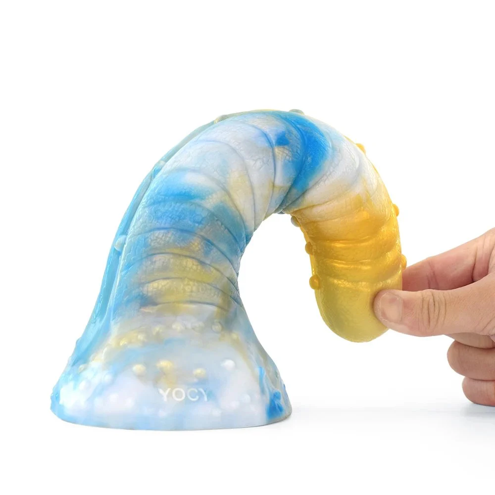 Dildo Dildo Silicone God Beast Monster Rubber Penis Fantasy Color Consolores Women Pleasure Toys Vagina Expand