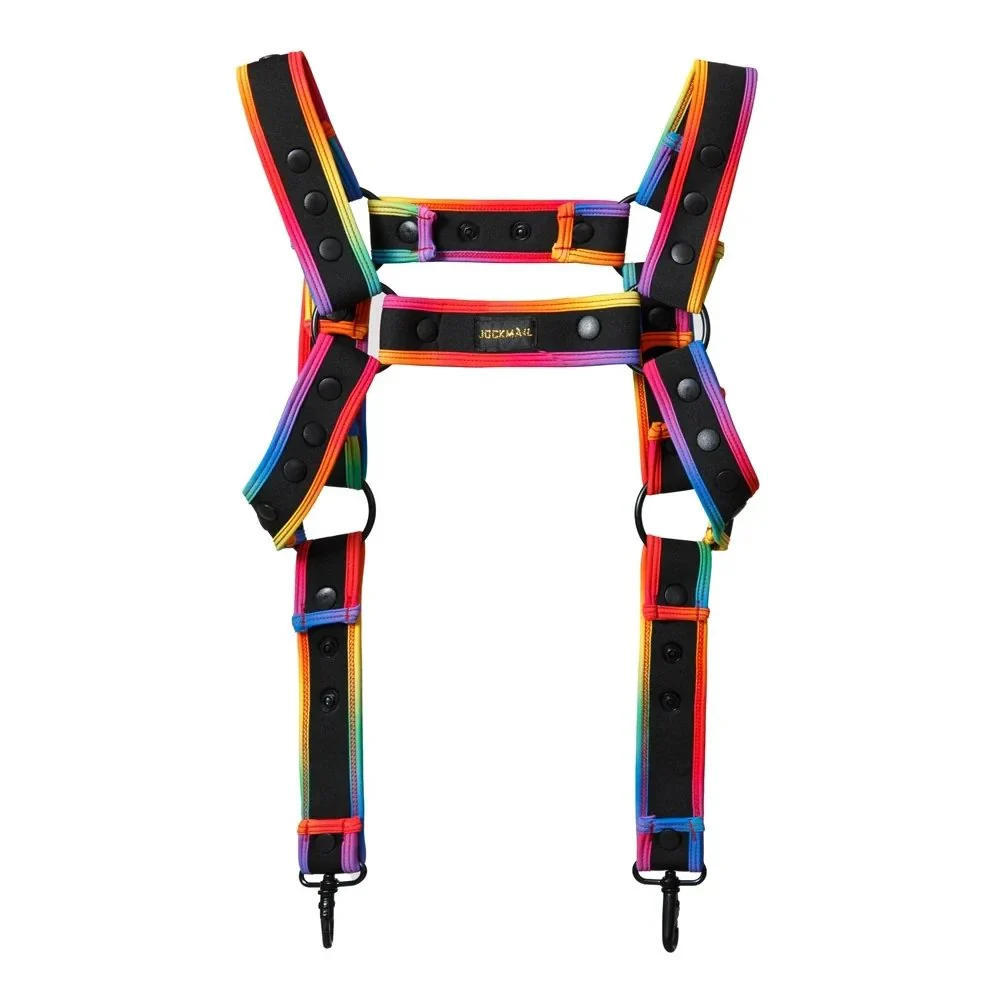 Men's Body Chest Harness Adjustable Elastic Waistband Sexy Underwear Halter Belt Bondage Sexy Harness for Men