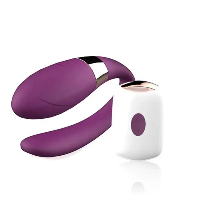 USB Rechargeable Mini U-Shaped Vibrator 10 Frequencies for Couples G-Spot Massage Wearable Bullet Vibrator