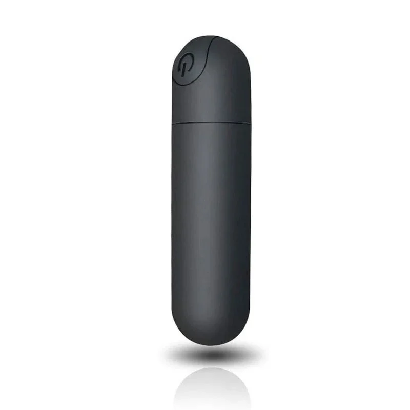 Usb Rechargeable Women Black Mini Bullet Sex Toys Vibrator for Clit Nipples and Other Sensitive Spots to Maximize Vibrations