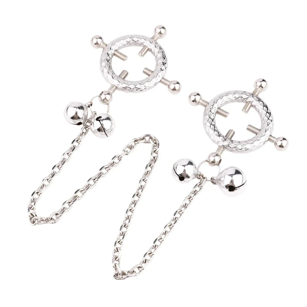 Metal Nipple Clamps Nipple Toys Adult Sex Toy Sexy Shop for Adult Sex Toys