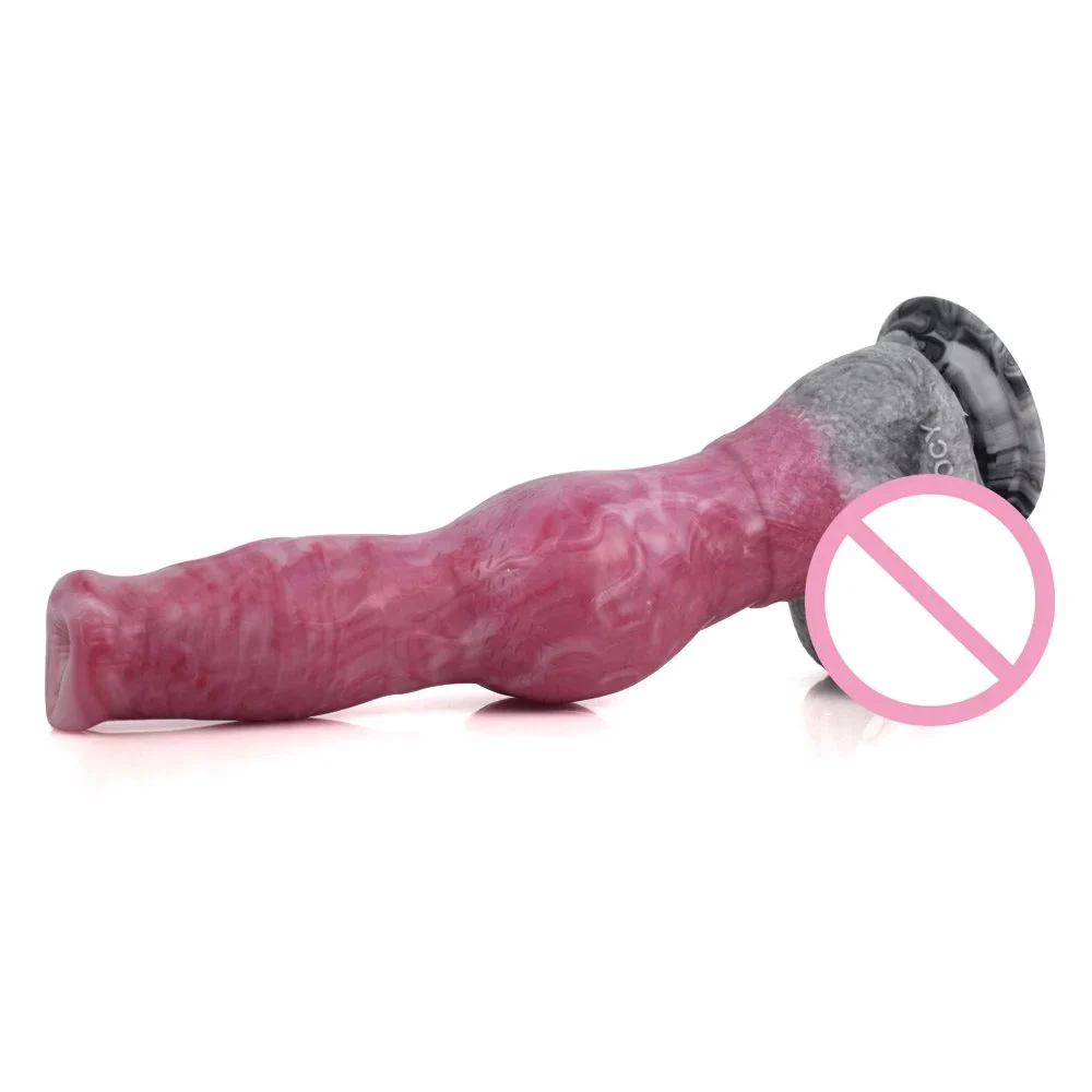 Dog Realistic Big Gay Sex Pussi Mold Adult Toys Anal Silicone Dildo for Women
