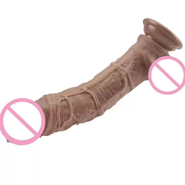 Sex Toy Dildos for Women Soft Big Realistic Liquid Silicone Dildo With Suction Cup