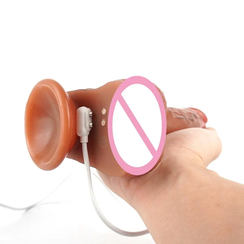 Remote Control Clitoral Stimulation Soft Silicone Tongue Licking Realistic Thrusting Dildo Vibrator Adult Sex Toys