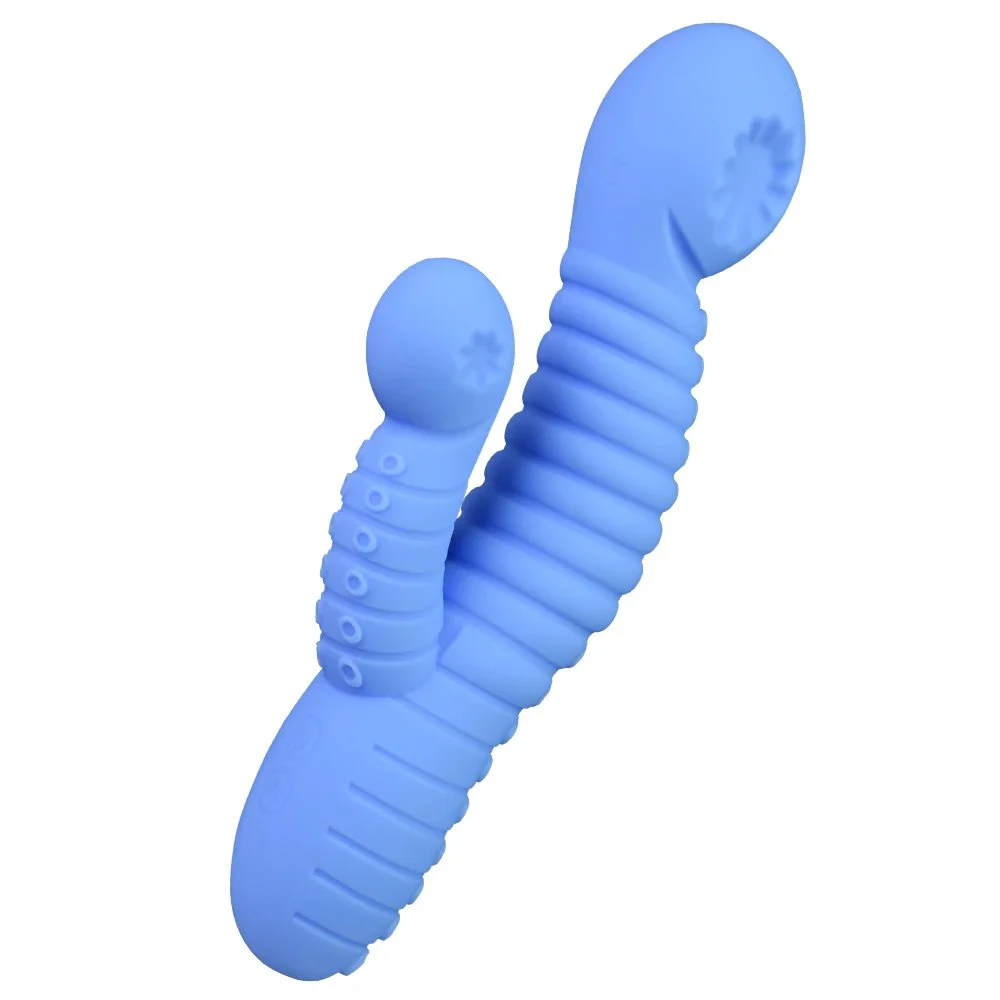 Rechargeable Dildo Snails Vibrator AV Stick Clitoris Sex Toys for Women Female Dual Vibration G Spot Vagina MassagerMasturbator
