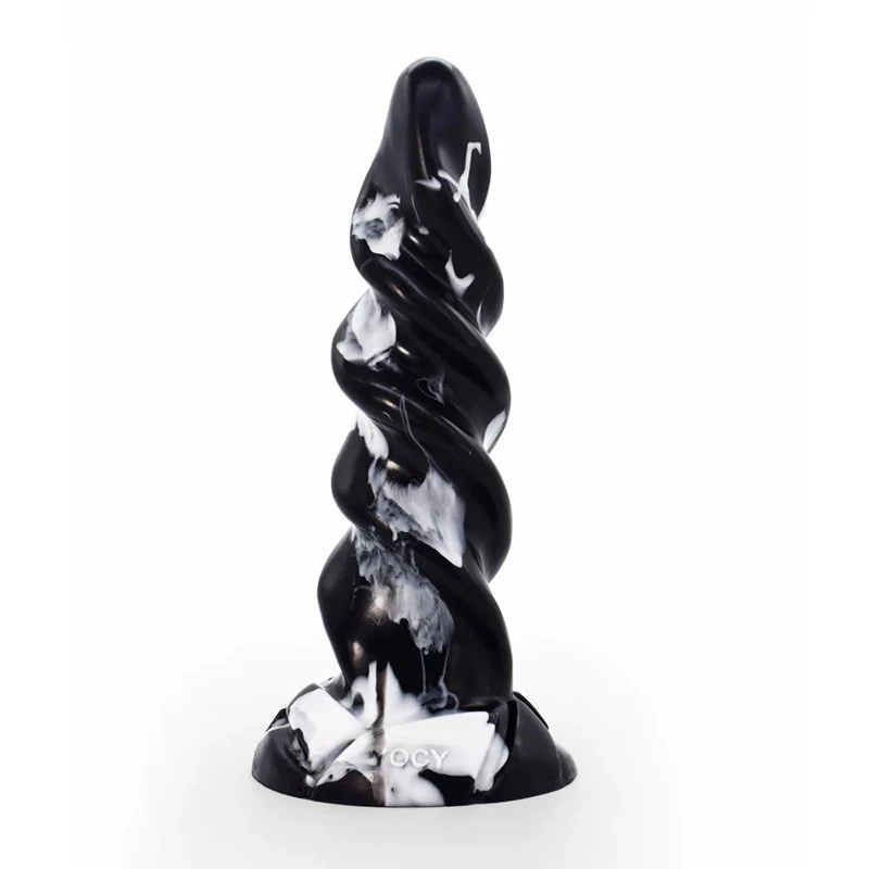 Imitated Silicone Soft Comfortable Flexible Norse Mythology - Goddess Hela Dildo Spiral Stimulation of Male Anus Penis