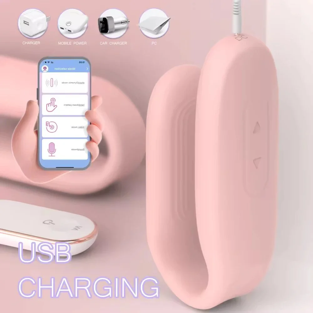 Wearable Clitoral Vibrator Panties App Remote Control USB Charging & Custom Logo Sex Toy for Couple