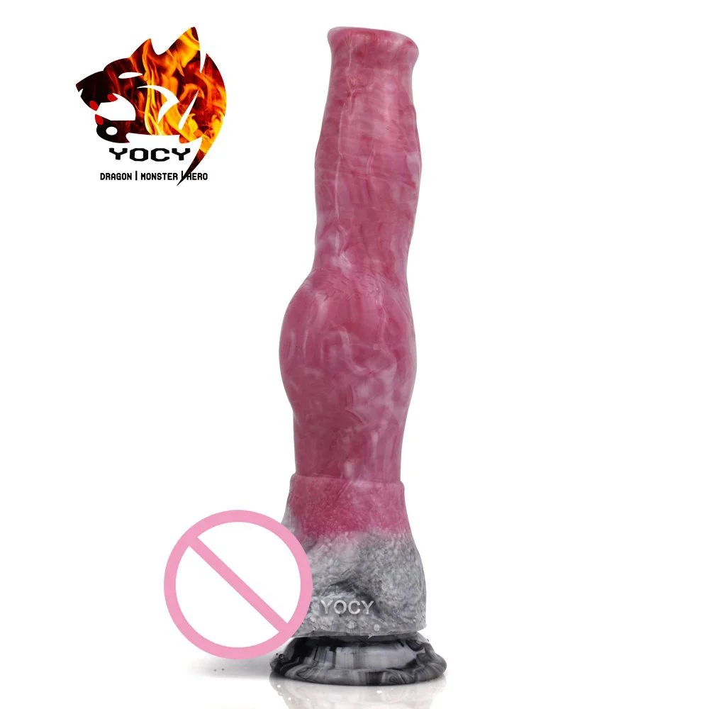 Dog Realistic Big Gay Sex Pussi Mold Adult Toys Anal Silicone Dildo for Women