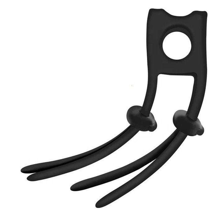 Adjustable Silicone Cock Ring for Men TPE Adult Sex Toys with Delay Ejaculation Function Penis Rings