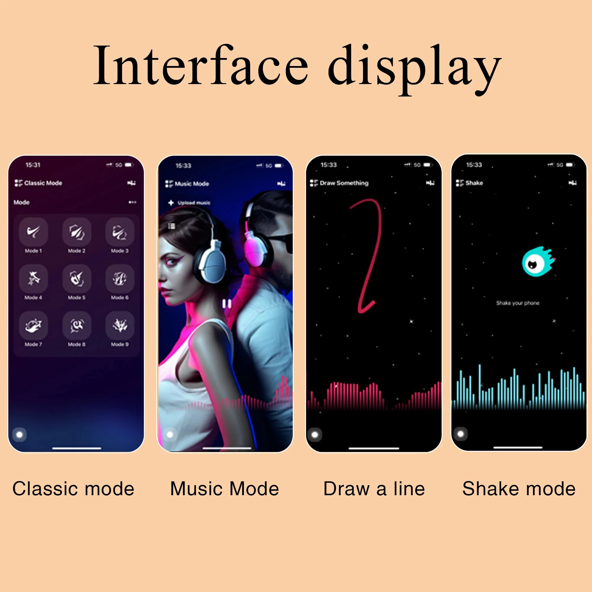 Rechargeable Sexual Pleasure Tools Personal Massager Clitoral G Spot Stimulation APP Control Rabbit Bullet Vibrator for Women