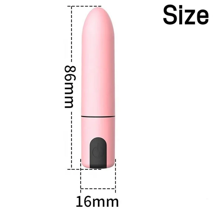 USB Rechargeable Electric Vibrator for Women 10 Frequency Lipstick Bullet G Spot Nipple Stimulating Sex Toys