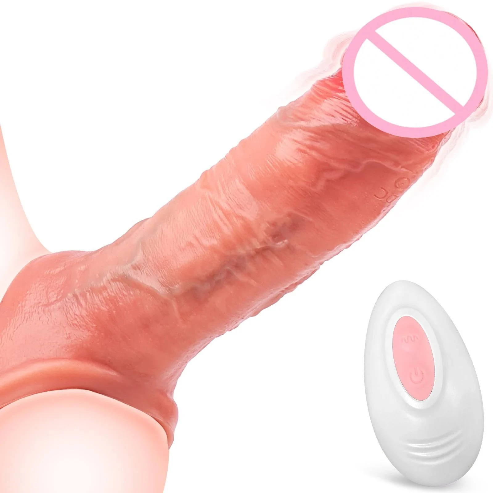 Liquid Silicone Dildo Condom For Men Electric Delayed Wear Hollow Dildo Condom For Adult Sexual Products