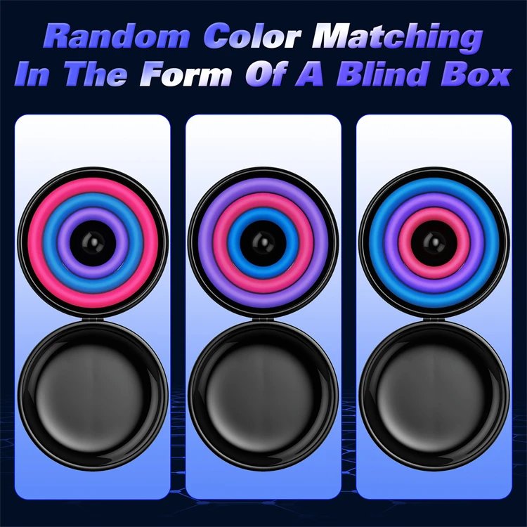 3PCS Set Enhancer Penis Rings Reusable Adult Sex Toys Soft Silicone Cock Ring