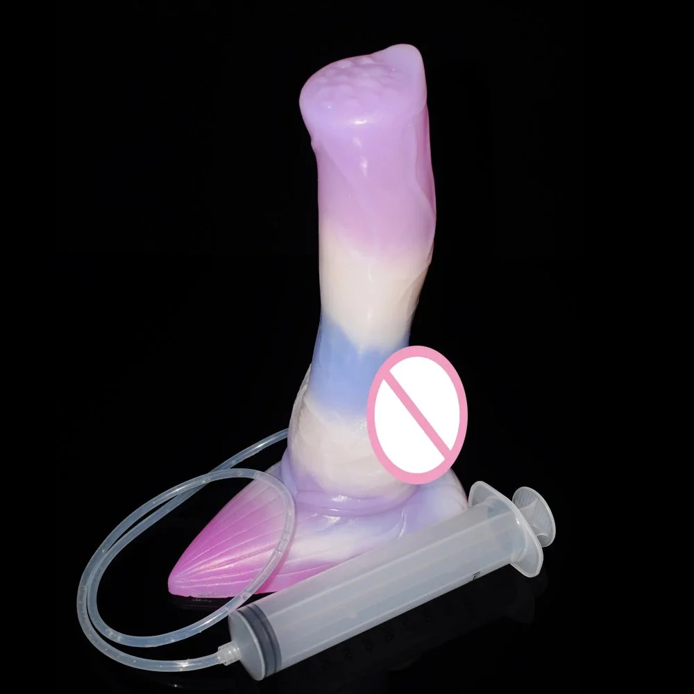 Dog Penis Healthy Silicone Dildos with Big Knot Anal Plug Other Sex Toys for Women