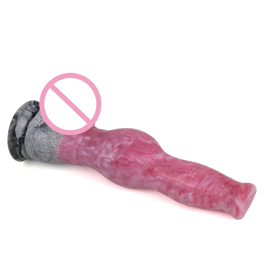 Dog Realistic Big Gay Sex Pussi Mold Adult Toys Anal Silicone Dildo for Women
