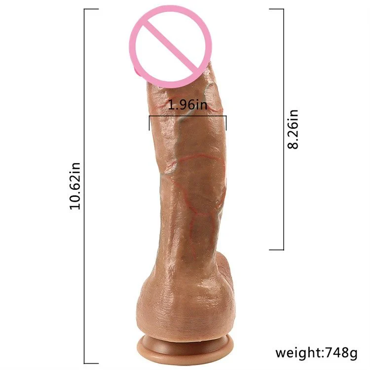 Female Masturbation Liquid Silicone Super Big Dildos for Women Huge Realistic Skin With Suction Cup