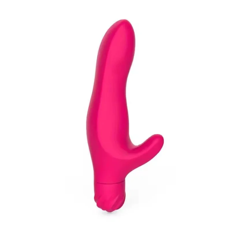 Mini Electric Prostate Massager & Clitoral Vibrator Dual Motor G-Spot Stimulator 10 Frequencies 100% Waterproof for Men Women