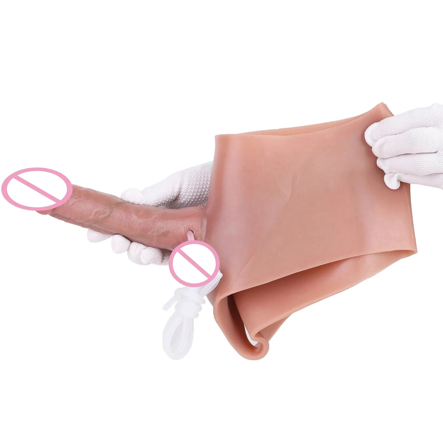 Realistic Wearable Squirting Dildo Pants Strap on Dildo Sex Toys High Elastic Silicone Wearable Dildos Panties for Lesbian