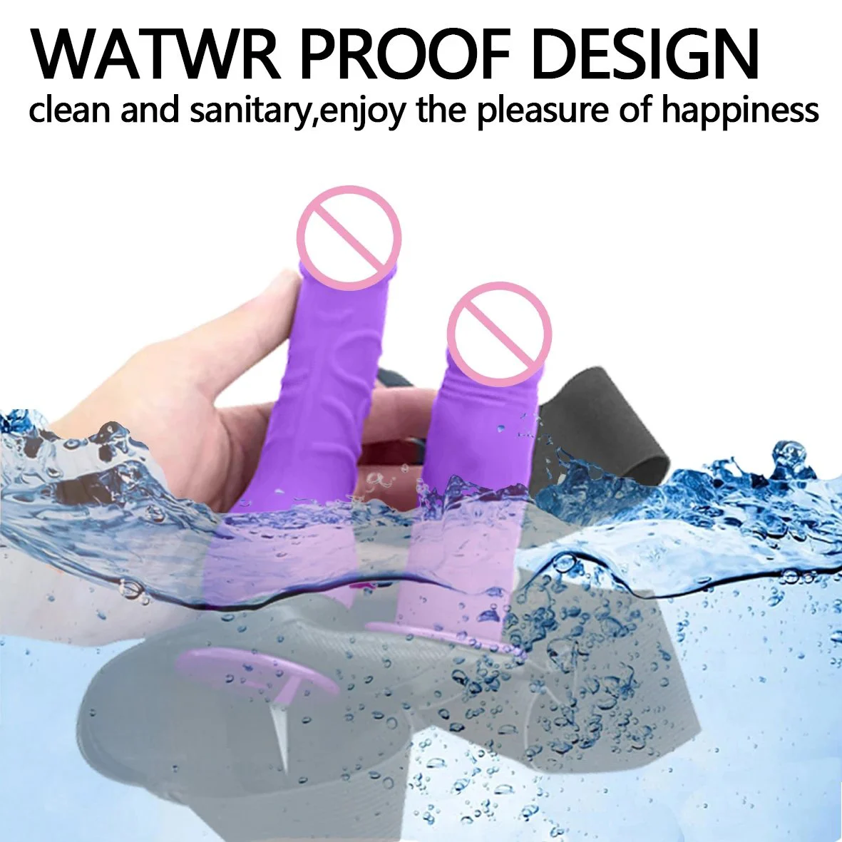 Highly Realistic Soft Silicone Waterproof Adult Dildo Sex Toy for Couples Lesbian Stimulation Easy to Wear