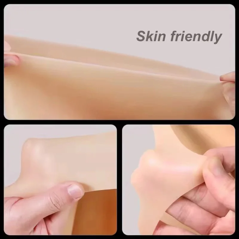 Lesbian Gay Eco-Friendly IPX6 Waterproof Silicone Wearable Panty with Penis Strap-On Dildo for Men Women