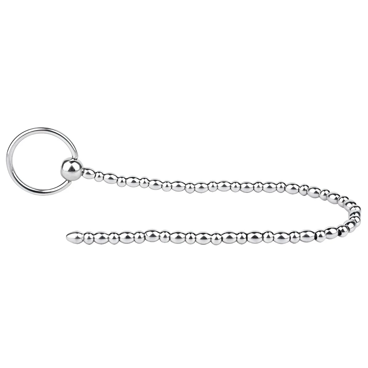 Male Stainless Steel Prostate Beads G Spot Wand Male Prostate Massage Stick Double Dildo Vagina Sex Toy Anal Dildo Abuse