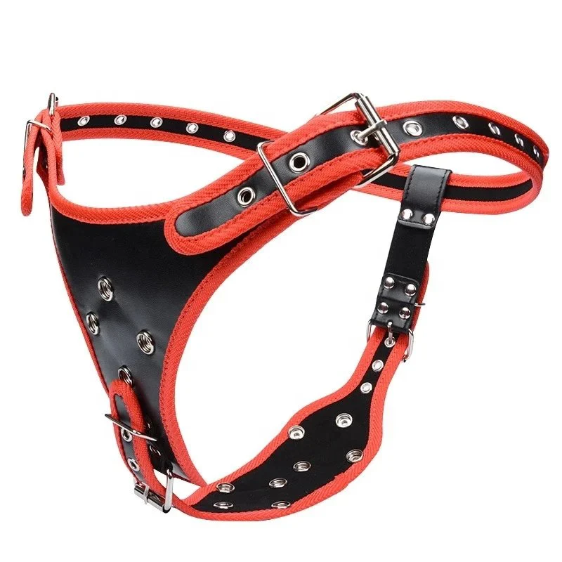 Leather Strap on Harness Dildo Pants Anal Butt Plug 3pcs Realistic Penis Lesbian Strapons