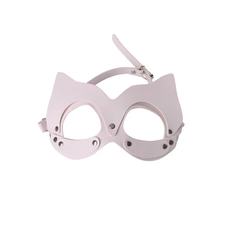 Party Accessories Sexy Adjustable Blindfold Costume Props Leather Face Mask Eye Masks for Lovers