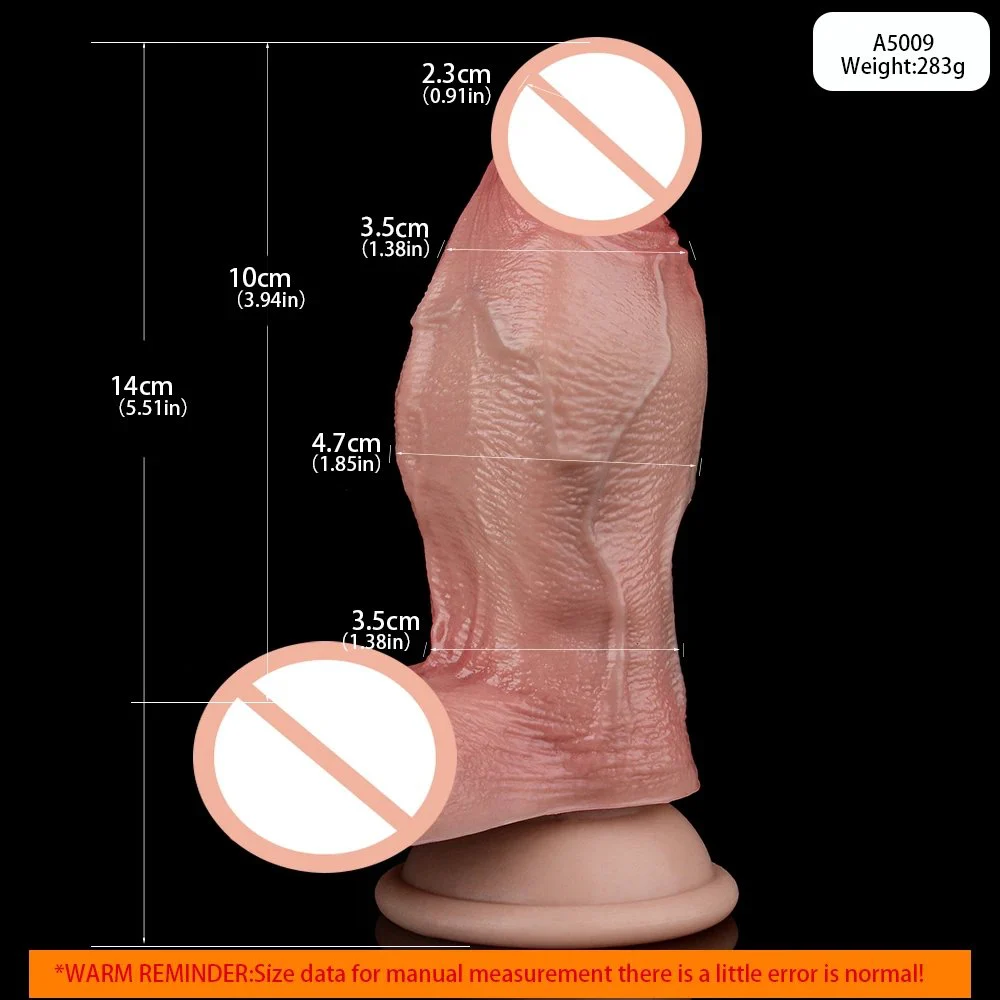 Double Layer Dildo Silicone Realistic Hand-free Dual Density Anal Plug Sex Toy for Adult Women Men Masturbation