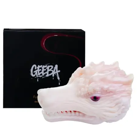 Fantasy Dragon Head Pocket Pussy Male Sex Toys 2-in-1Oral Sex Penis Masturbator Deep Throat Furry Sex Toys Stroker for Men