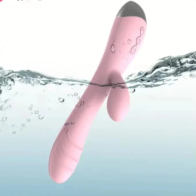Silicone ABS Rabbit Vibrator with Massage Function for Women Sex Toys