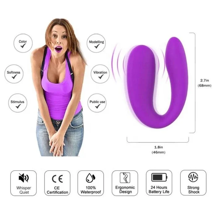 USB-Powered Mini G-Spot Vibrator Wearable Female Sex Toys for Couple Stimulating