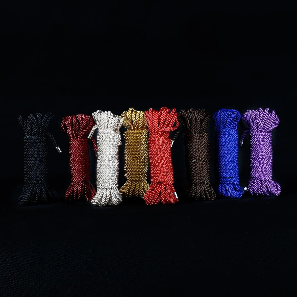 10m Colored Rope New Spot Sex Binding Rope Ten Meters Color DIY Sex Adult Toy Metal Head Strap Rope