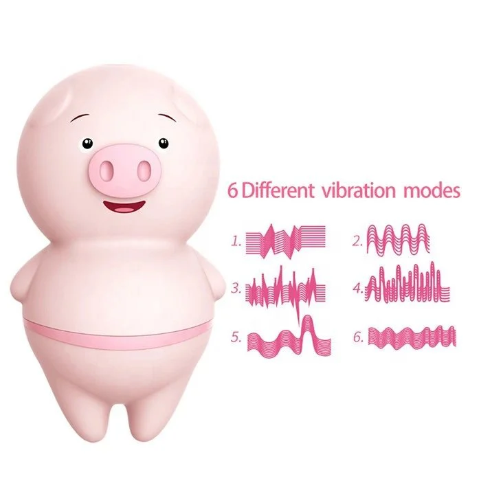 USB-Powered Women's Sex Toys Licking Pig Tongue Vibrator for Clitoris Massage
