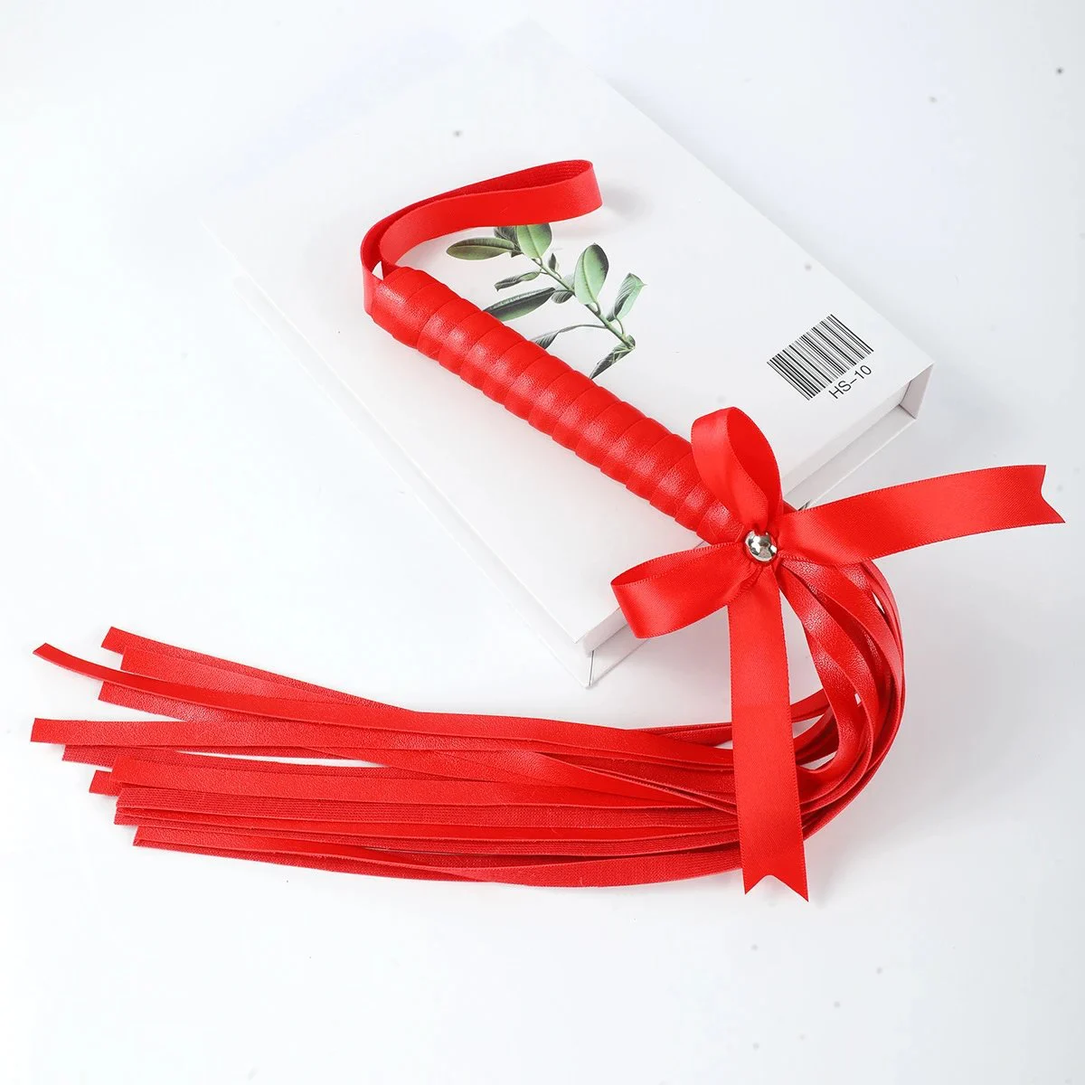 PU Leather Braided Design Whip Bondage Sex Whip Slave Restraint Toy Suitable for Female Couples' Buttocks Spanking 1