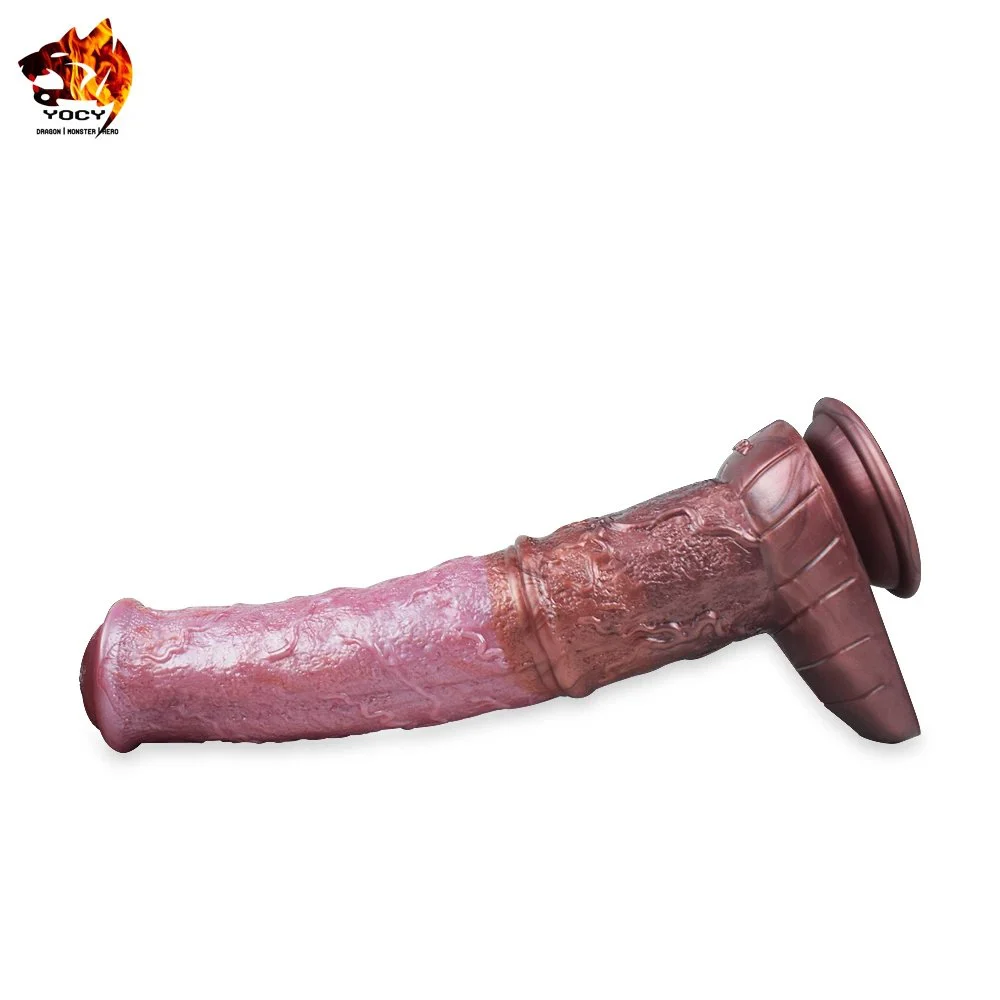 Big Size Animal Dildo Ferghana Horse Anal Plug Huge Soft Silicone Penis With Sucker for Women Vagina