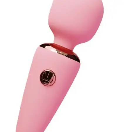 Powerful Rechargeable Mini AV Vibrator Wand Massager Silicone Female Stimulation Electric Vibrate Massage Sex Toys