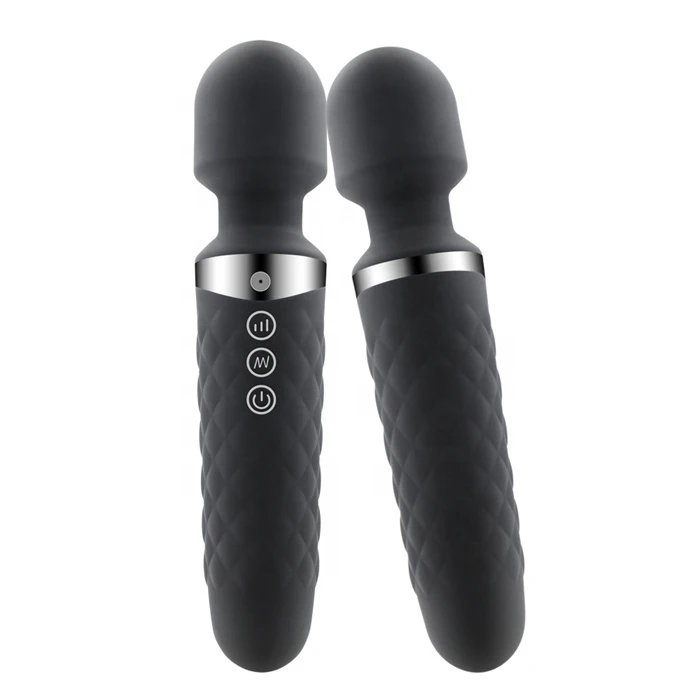 Waterproof 16-Mode Silicone AV Vibrator Wand for Women USB Power Supply for Massage and Sex Toys
